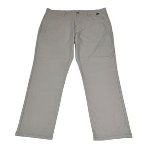 Travis Mathew Golf Pants Men's 38‎ Gray Stretch Chino Lightweight Casual Comfort